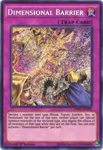 Dimensional Barrier (INOV-EN078), Invasion: Vengeance — Yu-Gi-Oh! card price