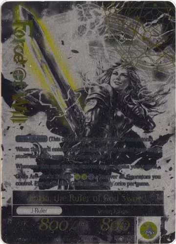 Faria, the Sacred Queen // Faria, the Ruler of God Sword (WPR002), Promo Cards — Force of Will card price