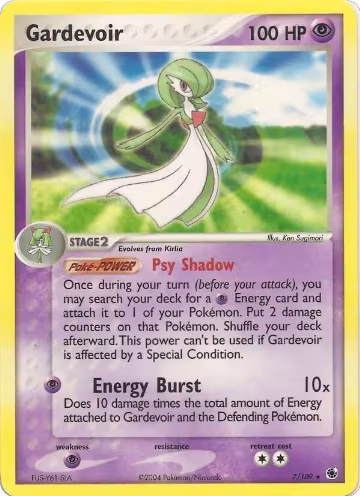 Gardevoir (7), EX Battle Stadium — Pokémon card price
