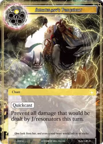 Amaterasu's Foresight (LEL-002), Legacy Lost — Force of Will card price