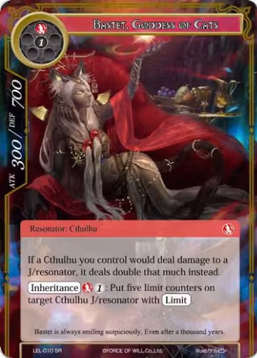 Bastet, Goddess of Cats (LEL-010), Legacy Lost — Force of Will card price