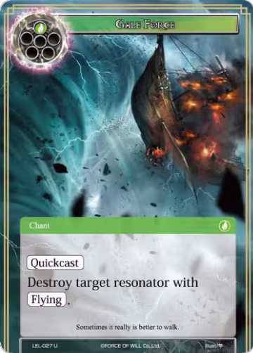 Gale Force (LEL-027), Legacy Lost — Force of Will card price