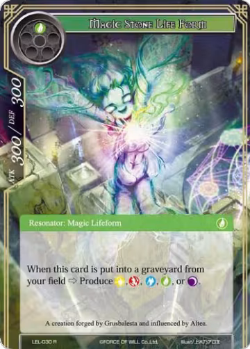 Magic Stone Life Form (LEL-030), Legacy Lost — Force of Will card price