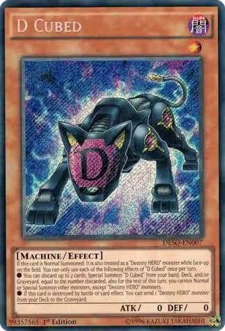 D Cubed (DESO-EN007), Destiny Soldiers — Yu-Gi-Oh! card price