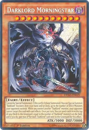 Darklord Morningstar (DESO-EN029) — card price