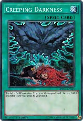 Creeping Darkness (DESO-EN058), Destiny Soldiers — Yu-Gi-Oh! card price