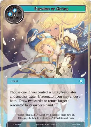 Reunion of Sisters (LEL-024), Legacy Lost — Force of Will card price