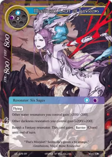Moojdart, Lady of Illusion (LEL-076), Legacy Lost — Force of Will card price