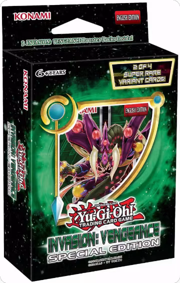 Invasion: Vengeance: Special Edition Box, Invasion: Vengeance — Yu-Gi-Oh! sealed product price