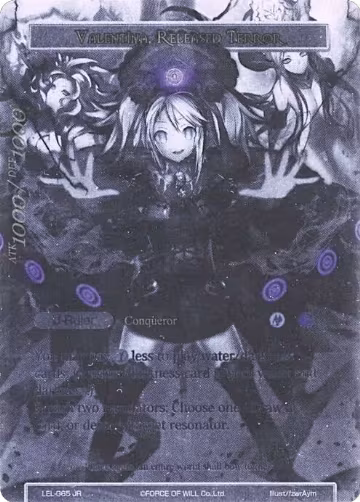 Invading Demon of Water, Valentina // Valentina, Released Terror (Uber Rare) (LEL-065 JR), Legacy Lost — Force of Will card price