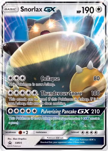 Snorlax GX - SM05 (SM05), SM Promos — Pokémon card price