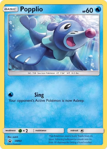 Popplio - SM03 (SM03), SM Promos — Pokémon card price