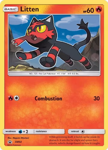 Litten - SM02 (SM02), SM Promos — Pokémon card price