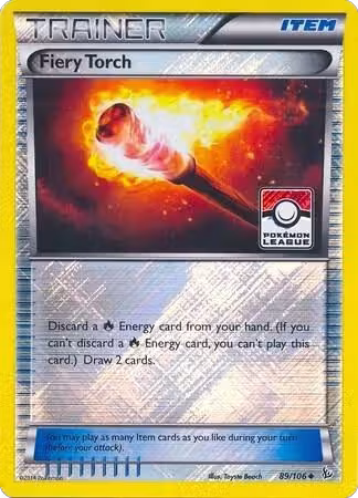 Fiery Torch - 89/106 (Pokemon League) (089/106), League & Championship Cards — Pokémon card price