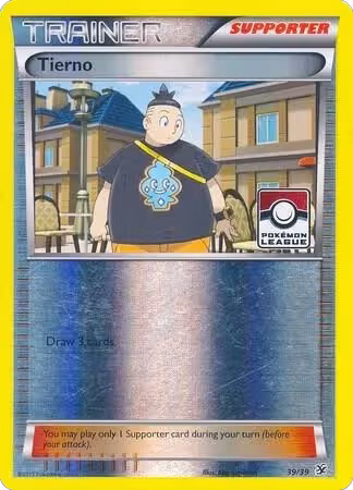 Tierno - 39/39 (Pokemon League) (039/039), League & Championship Cards — Pokémon card price