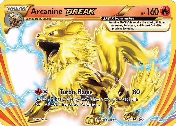 Arcanine BREAK - XY180 (XY180), XY Promos — Pokémon card price