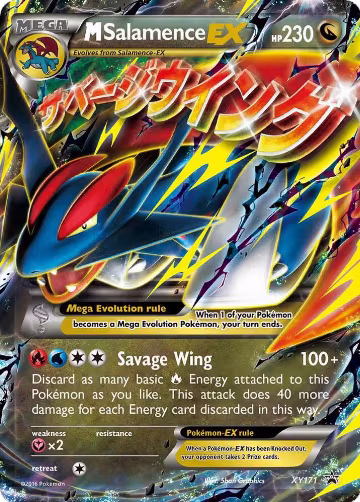 M Salamence EX - XY171 (XY171), XY Promos — Pokémon card price