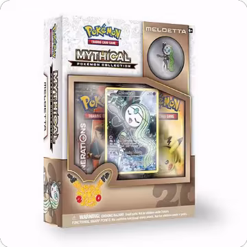 Mythical Pokemon Collection Box [Meloetta], Generations — Pokémon sealed product price