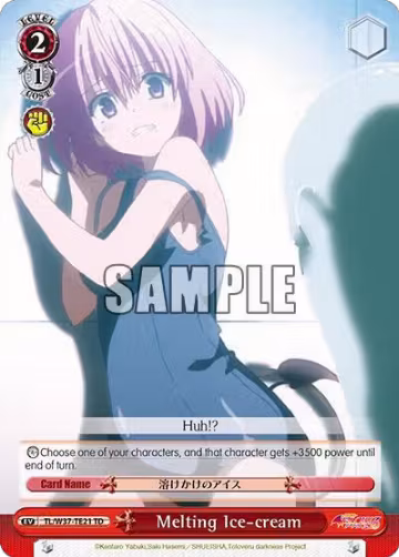 Melting Ice-cream (TL/W37-TE21 TD) — card price