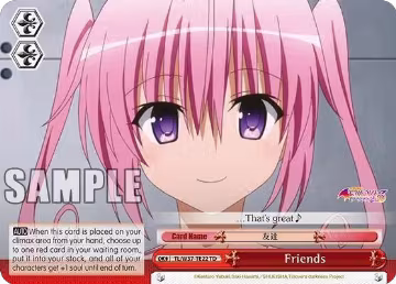Friends (TL/W37-TE22 TD), To Loveru Darkness 2nd — Weiß Schwarz card price