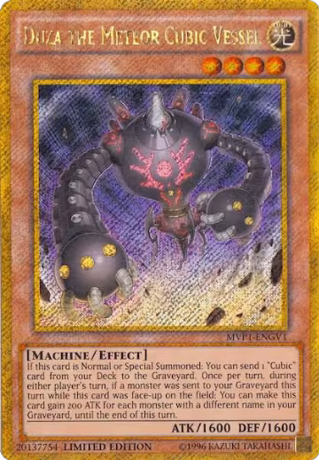 Duza the Meteor Cubic Vessel (MVP1-ENGV1), The Dark Side of Dimensions Movie Pack: Gold Edition — Yu-Gi-Oh! card price