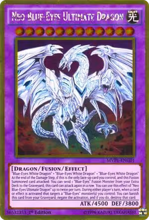 Neo Blue-Eyes Ultimate Dragon (MVP1-ENG01), The Dark Side of Dimensions Movie Pack: Gold Edition — Yu-Gi-Oh! card price