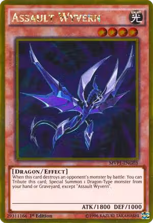 Assault Wyvern (MVP1-ENG03), The Dark Side of Dimensions Movie Pack: Gold Edition — Yu-Gi-Oh! card price