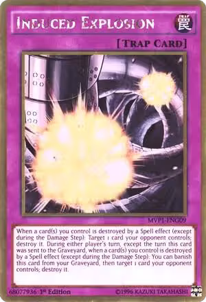 Induced Explosion (MVP1-ENG09), The Dark Side of Dimensions Movie Pack: Gold Edition — Yu-Gi-Oh! card price