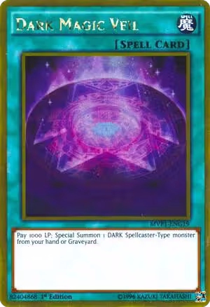 Dark Magic Veil (MVP1-ENG19), The Dark Side of Dimensions Movie Pack: Gold Edition — Yu-Gi-Oh! card price