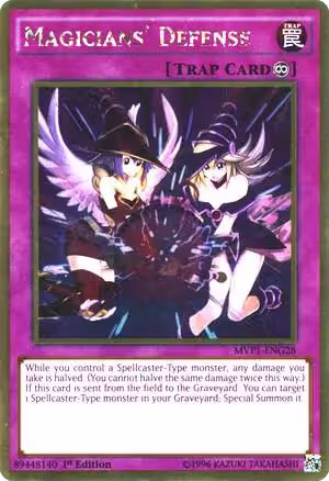 Magicians' Defense (MVP1-ENG28), The Dark Side of Dimensions Movie Pack: Gold Edition — Yu-Gi-Oh! card price