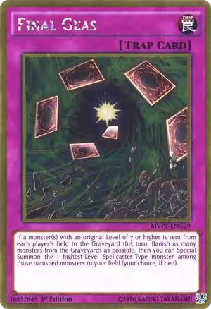 Final Geas (MVP1-ENG29), The Dark Side of Dimensions Movie Pack: Gold Edition — Yu-Gi-Oh! card price