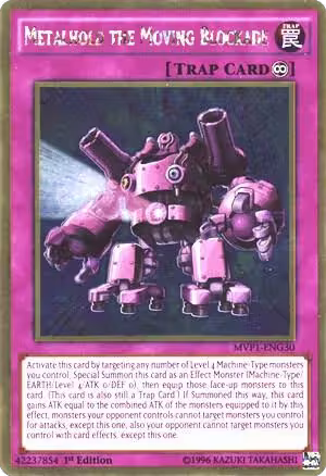 Metalhold the Moving Blockade (MVP1-ENG30), The Dark Side of Dimensions Movie Pack: Gold Edition — Yu-Gi-Oh! card price