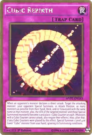Cubic Rebirth (MVP1-ENG43), The Dark Side of Dimensions Movie Pack: Gold Edition — Yu-Gi-Oh! card price