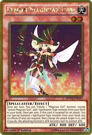 Lemon Magician Girl (MVP1-ENG51), The Dark Side of Dimensions Movie Pack: Gold Edition — Yu-Gi-Oh! card price