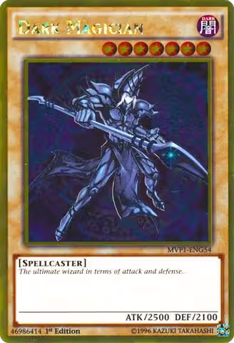 Dark Magician (MVP1-ENG54), The Dark Side of Dimensions Movie Pack: Gold Edition — Yu-Gi-Oh! card price
