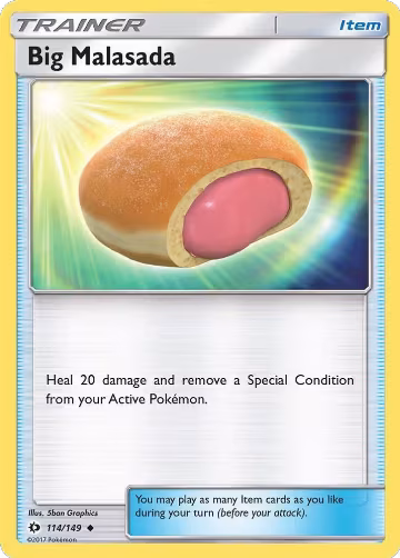 Big Malasada (114/149), SM Base Set — Pokémon card price