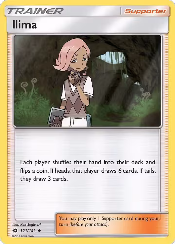 Ilima (121/149), SM Base Set — Pokémon card price