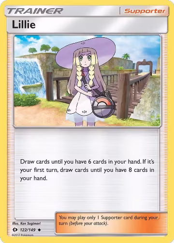 Lillie (122/149), SM Base Set — Pokémon card price