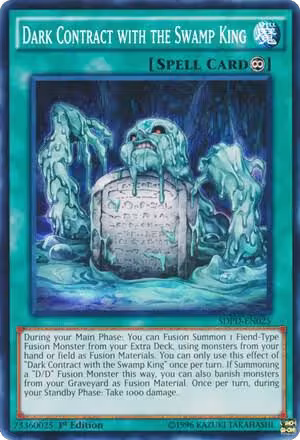 Dark Contract with the Swamp King (SDPD-EN025), Structure Deck: Pendulum Domination — Yu-Gi-Oh! card price