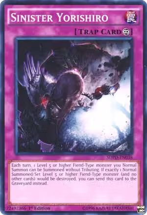Sinister Yorishiro (SDPD-EN038), Structure Deck: Pendulum Domination — Yu-Gi-Oh! card price