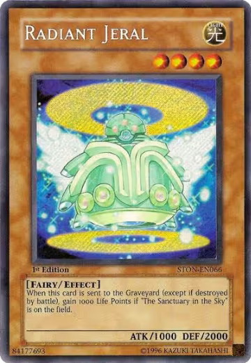 Radiant Jeral (STON-EN066), Strike of Neos — Yu-Gi-Oh! card price