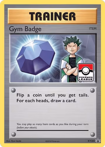 Gym Badge (Brock) (XY203), XY Promos — Pokémon card price