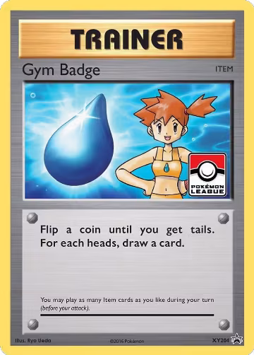 Gym Badge (Misty) (XY204), XY Promos — Pokémon card price