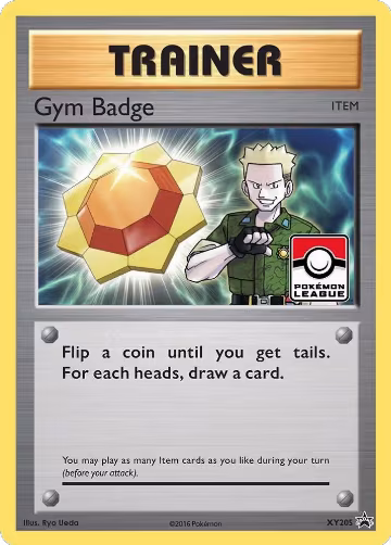 Gym Badge (Lt. Surge) (XY205), XY Promos — Pokémon card price