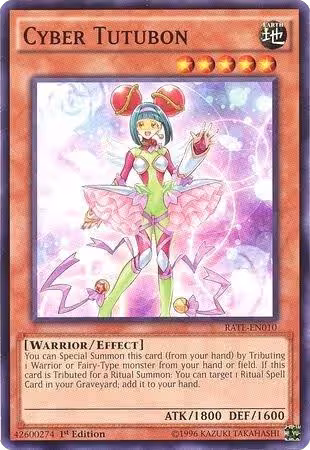 Cyber Tutubon (RATE-EN010), Raging Tempest — Yu-Gi-Oh! card price