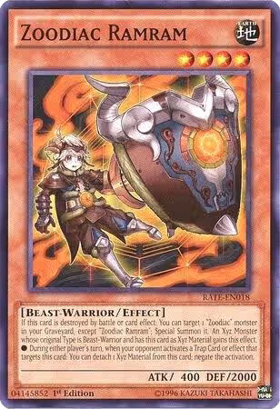 Zoodiac Ramram (RATE-EN018), Raging Tempest — Yu-Gi-Oh! card price