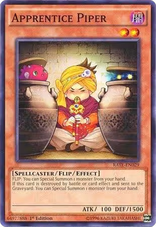 Apprentice Piper (RATE-EN029), Raging Tempest — Yu-Gi-Oh! card price