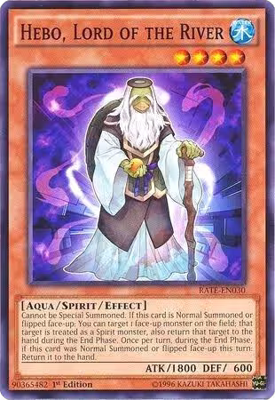 Hebo, Lord of the River (RATE-EN030), Raging Tempest — Yu-Gi-Oh! card price