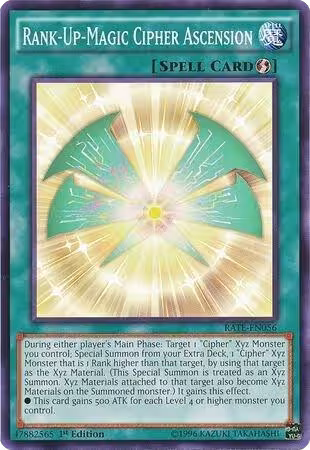Rank-Up-Magic Cipher Ascension (RATE-EN056), Raging Tempest — Yu-Gi-Oh! card price