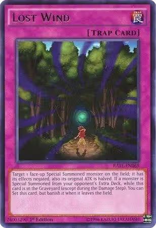 Lost Wind (RATE-EN068), Raging Tempest — Yu-Gi-Oh! card price